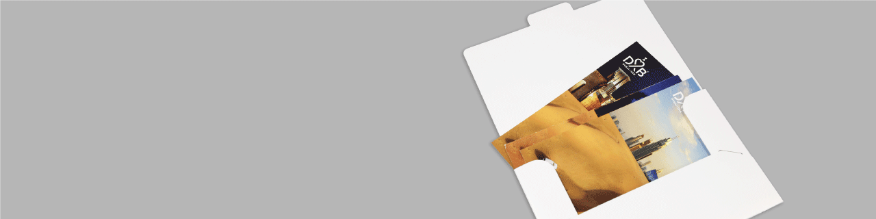 A6 Ready Shape 1-Pocket Folders - Banner