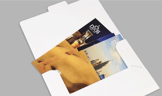 A6 Ready Shape 1-Pocket Folders - Banner