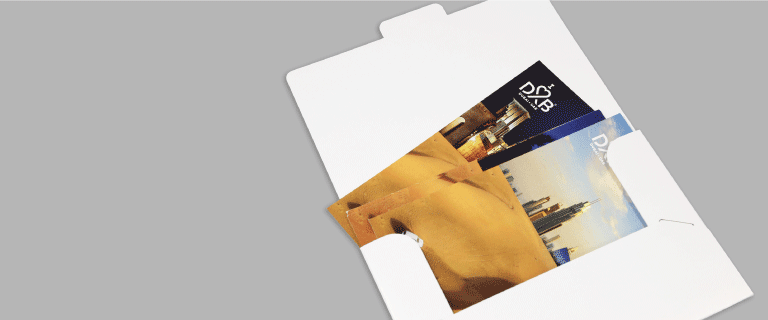 A6 Ready Shape 1-Pocket Folders - Banner